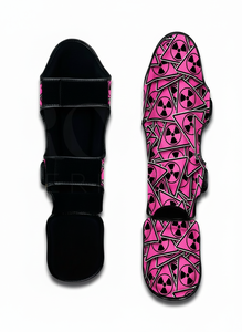 Protège-tibias de compétition professionnels pour Muay Thai, protection personnalisée des jambes pour le Kickboxing, protège-tibias MMA Arts Martiaux - Product Image 5