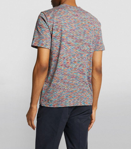 T-shirts personnalisés en gros à prix abordable – Impression sérigraphique de haute qualité avec logo personnalisé – T-shirts pour hommes grandes tailles en polyester/coton tricoté - Product Image 2