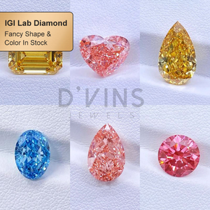 Joyería D'vins, Precio de Fábrica, Diamante Cultivado en Laboratorio con Certificación IGI, 1ct, 1.5ct, 2ct, Corte Cojín, Color D, Color E, VS1 - Product Image 6