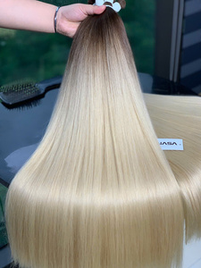 ผมต่อแบบ I-Tip เวียดนามแท้ เกรดพรีเมียม ซุปเปอร์ดับเบิ้ลดรอน น้ำหนัก 100 กรัม ขายส่งจำนวนมาก มีทุกสี ความยาว 60 ซม. - Product Image 2