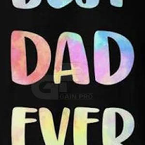 T-shirt Proud Papa pour la fête des pères, coupe décontractée, en coton doux et à porter au quotidien - Product Image 6