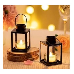 Portavelas Metálico para Decoración de Bodas y Hogar, Acabado Dorado, Grabado a Mano, Soporte para Velas - Product Image 4