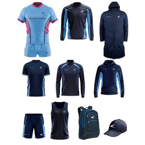 Camiseta de Rugby Sublimada Antibacteriana, Transpirable y de Secado Rápido para Hombre, Corte Ajustado, para Adultos, Conjunto Deportivo de Fútbol de Spandex y Poliéster - Product Image 1