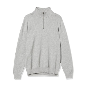 Men Premium Quarter Zip <b>Sweatshirt</b> Heavyweight Pullover Casual Cotton Streetwear USA Fashion Manufacturer - Product Image 5