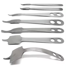 Levier osseux Lane, petit, simple, avec crochets orthopédiques, instrument chirurgical médical pour traumatologie, porte-aiguille, instruments orthopédiques, levier osseux - Product Image 2