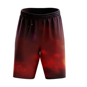 Shorts de bain pour homme personnalisés, été, plage, 100% polyester tricoté, écologiques, séchage rapide, anti-UV - Product Image 3