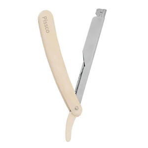 Rasoir personnalisé avec logo, rasoir droit en acier inoxydable, couteau à raser pliable avec bord droit, rasoir de barbier - Product Image 5