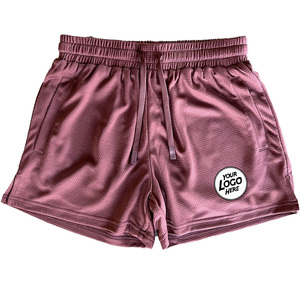 Shorts pour hommes en coton 100% écologiques personnalisés, fabricant OEM ODM, marque privée, séchage rapide, respirant, shorts de sport, shorts d'entraînement - Product Image 2