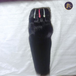 100% Natural Remy indio a granel extensión de cabello humano sin procesar estilo ondulado - Product Image 3