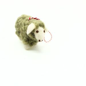 Christmas Sheep Felt Tree Ornament Handmade Hanging Decoration Desktop Holiday Prop DIY <b>Craft</b> Accessory - Product Image 4