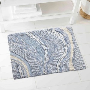 Tapis de bain standard pour hôtel, 100% coton, forte absorption d'eau, logo personnalisé - Product Image 2