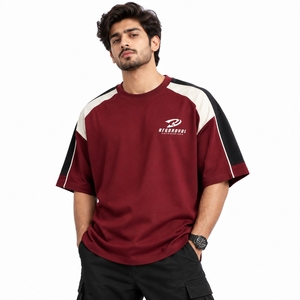 Camisetas Oversize para Hombre de Tela Premium Suave, Hombros Relajados, Estilo Urbano Moderno, Comodidad Diaria, Prendas Premium - Product Image 1