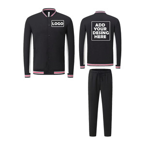 Traje Deportivo Personalizado para Hombre y Mujer, Conjuntos Deportivos Casuales Personalizados, Uniforme de Equipo Juvenil, Chaqueta y Pantalón Deportivos - Product Image 1