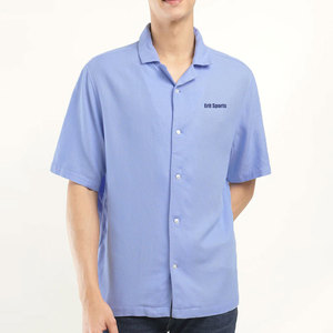 เสื้อยืดคอกลมชาย แขนยาว ติดกระดุม สำหรับฤดูร้อน สวมใส่สบายๆ - Product Image 2