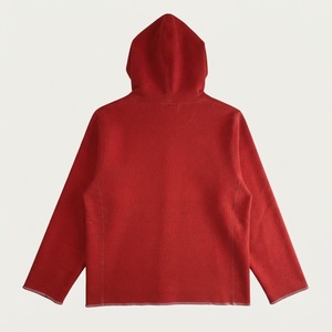 Sweat à capuche personnalisé 450 GSM pour homme, coupe oversize, délavage vintage, ourlet brut aux épaules, effet vieilli, haute qualité - Product Image 6