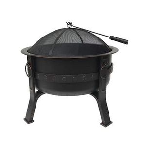 Fogueur rond en fer de qualité supérieure Fira Pits avec support, pour l'intérieur et l'extérieur - Product Image 3