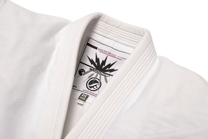 Kimono de Jiu Jitsu BJJ Shoyorol Batch 103 Blanco Premium, Uniforme para Entrenamiento y Competencia, 440 g/m², 100% Algodón, Corte Holgado, Personalizado para Adultos - Product Image 2