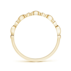 Anillo de Compromiso de Lujo con Diamante Redondo Cultivado en Laboratorio, Diseño Trenzado para Mujer en Oro de 10K, 14K, 18K, Plata 925, 935 - Product Image 4