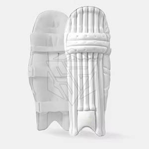 Durable Cricket Batting Pads with Adjustable Straps and <b>Cushioned</b> <b>Inner</b> Lining - Product Image 6
