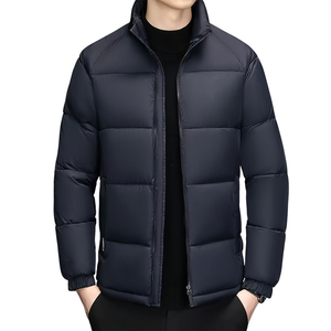 Dernière conception de veste bomber, veste en duvet personnalisée pour homme, manteau épais surdimensionné, vêtements d'hiver chauds pour l'extérieur, veste matelassée - Product Image 3