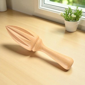 Hand press lemon juicer wooden citrus squeezer long lasting use cheap price wood orange <b>reamer</b> - Product Image 1