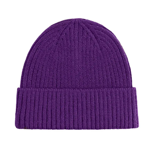 Gorro de Punto Acanalado Negro, Transpirable, Impermeable, Ajustable, con Borde, para Invierno, Esquí, Unisex, Cálido, de Algodón, para Exteriores - Product Image 5