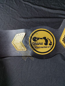 เข็มขัดแชมป์ MMA แบบกำหนดเอง |   สายหนังโลหะแบบ OEM จำนวนมาก - Product Image 3