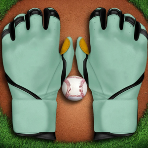 Gants de frappe de baseball personnalisés, paume en cuir synthétique durable, production en usine sous marque privée pour les grossistes en articles de sport - Product Image 1