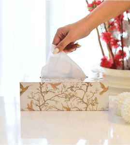 Caja de pañuelos de resina premium personalizable, elegante funda para pañuelos para uso en el hogar, la oficina o hoteles. - Product Image 6