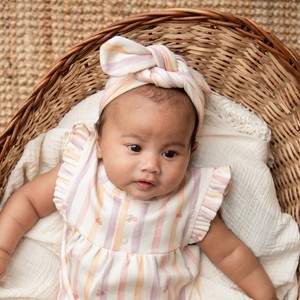 Bandeau imprimé Cot & Candy Organic Fruity Fun pour enfants - Product Image 3