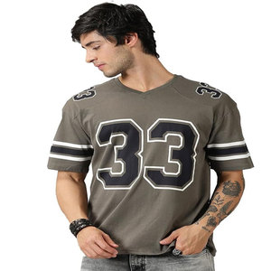 เสื้อยืดสีขาวสำหรับผู้ชายเสื้อยืดทรงหลวมทรงหลวมผ้าคอตตอนผ้าโพลีเอสเตอร์สำหรับ100% - Product Image 5