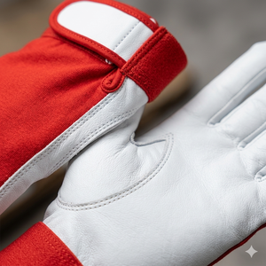 Premium Goat Grain Leather Anti-static Waterproof Smooth Safety <b>Gloves</b> Adjustable Wristband for Gardening Work Protection - Product Image 5