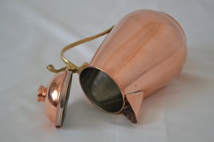 Carafe à eau vintage en cuivre, résistante à la chaleur, 1500 ml, pour boissons, cadeaux - Product Image 6