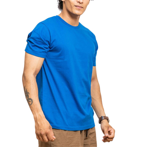 เสื้อยืดผู้ชายสำหรับใส่ทุกวัน ผลิตจากผ้าฝ้ายระบายอากาศได้ดี สัมผัสนุ่มสบาย เหมาะสำหรับชุดลำลอง ชุดออกกำลังกาย และแฟชั่นฤดูร้อน - Product Image 5