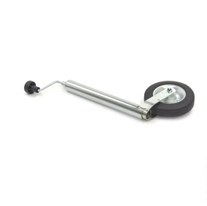 Nouvelle <span class=keywords><strong>roue</strong></span> de remorquage de remplacement très vendue, 8/9 pouces, capacité 500 kg, robuste, réglable, <span class=keywords><strong>pour</strong></span> pièces de <span class=keywords><strong>remorque</strong></span> - Product Image 3