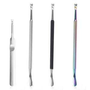 Pousse-cuticules et grattoir pour manucure et pédicure professionnelle, prix de gros, outil de soin des ongles personnalisé - Product Image 1