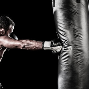Sac de frappe de boxe professionnel, sac d'entraînement robuste, équipement de fitness pour la maison, salle de sport, entraînement de boxe - Product Image 3