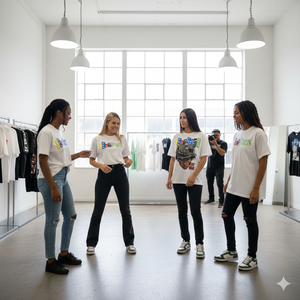 Camiseta de Hombre 2026 de Marca Privada, Estilo Urbano, Algodón, Impresión DTG, Cuello Redondo, Manga Regular - Product Image 4