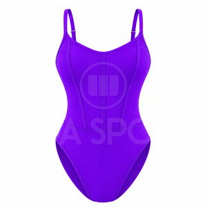 Traje de Baño de Una Pieza para Mujer, Hecho a Medida, Tela Premium, Tirantes Ajustables, Secado Rápido, Proveedor de Ropa de Playa de Verano - Product Image 2