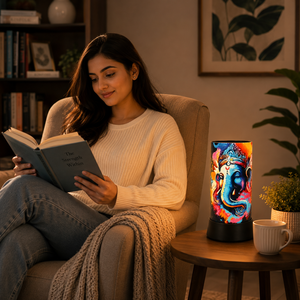 Lord Ganesha Divine Glow LED Table Lamp Spiritual Decorative <b>Night</b> <b>Light</b> Modern Bedside Lamp Home Temple Meditation Gift - Product Image 3