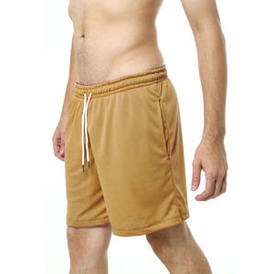 Shorts pour hommes en mélange de coton léger, décontractés, pour l'été, coupe confortable et décontractée, taille élastique, pour tous les jours - Product Image 4