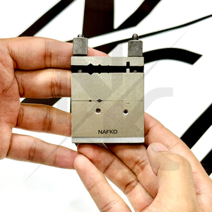 Nuevo estilo de plantilla de corte a inglete con bloque de acero para herramientas de unión Chenier, para curvados de 45 y 90 grados en alambres y tubos, herramienta de joyería - Product Image 3