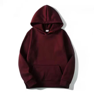 Sudadera con Capucha Verde Sólido para Hombre, Corte Regular, Informal, Tejida, con Bolsillo Delantero, para Otoño - Product Image 3