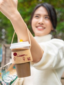 Porte-boissons en papier kraft écologique avec revêtement imperméable pour l'emballage de boissons à emporter sans plastique - Product Image 5