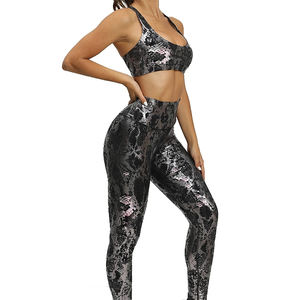 Conjunto de Yoga para Mujer de Primera Calidad con Diseño Moderno, Venta al Por Mayor, Talla Personalizada en Diferentes Colores - Product Image 3