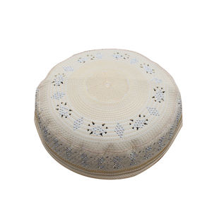 หมวกสวดมนต์มุสลิมดีไซน์ใหม่ล่าสุด คุณภาพสูง ขายส่ง รับออกแบบตามสั่ง หมวกอิสลามสำหรับผู้ใหญ่ บริการ OEM พร้อมให้บริการ - Product Image 3