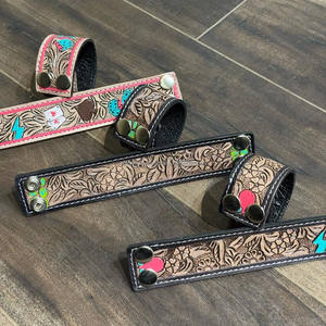 กำไลข้อมือหนังวัวแท้สำหรับผู้ชายและผู้หญิง - Product Image 5