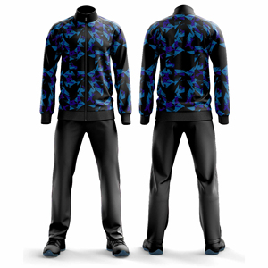 Conjunto Deportivo Profesional Personalizado de Poliéster, Chaqueta y Pantalones Premium para Entrenamiento, Precio de Fábrica - Product Image 5