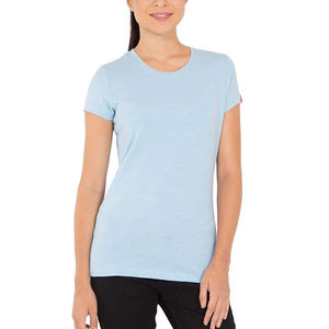Nouveaux arrivages, dernier design, t-shirts pour femmes confortables en coton 100%, couleur unie personnalisée, décontractés, grandes tailles, qualité de marque, OEM ODM - Product Image 1