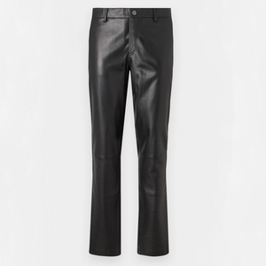 Men Leather Fashion Pants Classic Slim Fit <b>Trousers</b> Motorcycle Riding Wear Casual Streetwear Outdoor <b>Travel</b> Durable Comfortable - Product Image 3
